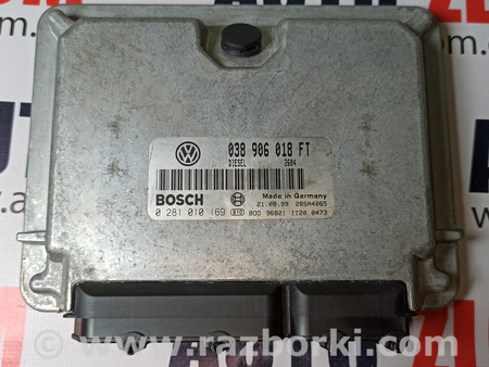 Блок управления двигателем для Volkswagen Passat B5 (08.1996-02.2005) Львов 038906018FT, 0281010169