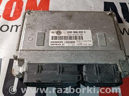 Блок управления двигателем для Skoda Fabia Львов 03D906032C, 5WP40124