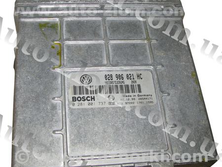 Блок управления двигателем для Volkswagen Sharan Львов 028906021HC, 0281001737