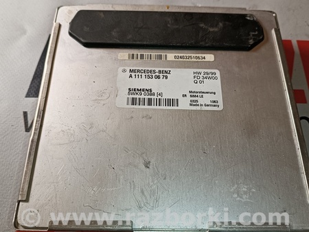 Блок управления двигателем для Mercedes-Benz c-203 Львов A1111530679, 5WK90388
