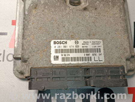 Блок управления двигателем для Opel Astra G (1998-2004) Львов 90562574, 0281001674