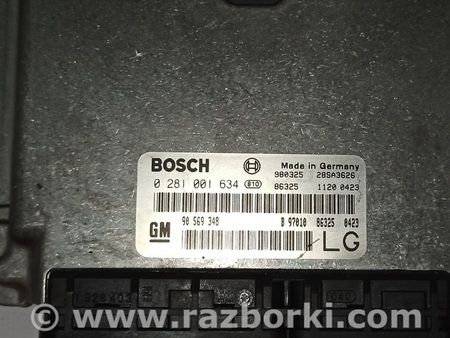 Блок управления двигателем для Opel Vectra B (1995-2002) Львов 90569348 LG, 0281001634