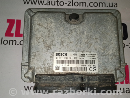 Блок управления двигателем для Opel Zafira Львов 09133269 CS, 0281010021