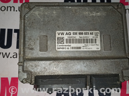 Блок управления двигателем для Skoda Roomster Львов 03E906023AE, 5WP40913