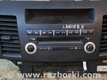 Панель управления радио для Mitsubishi Lancer X 10 (08-17) Киев 8002A311XA