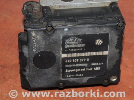 Блок ABS для Volkswagen Polo Львов 6X0907379B, 6X0614117