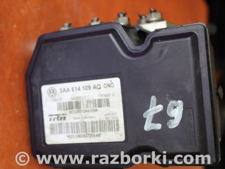 Блок ABS для Volkswagen Passat B7 (09.2010-06.2015) Львов 3AA614109AQ