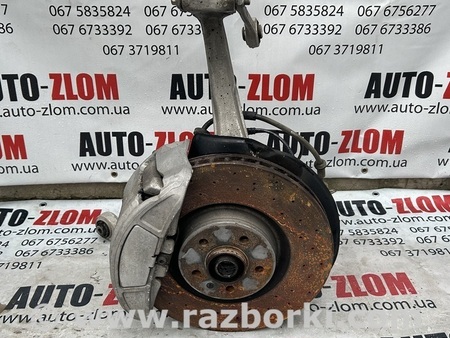 Кулак поворотный для Audi (Ауди) A6 C7 (11.2010-10.2018) Львов 4G0407242C