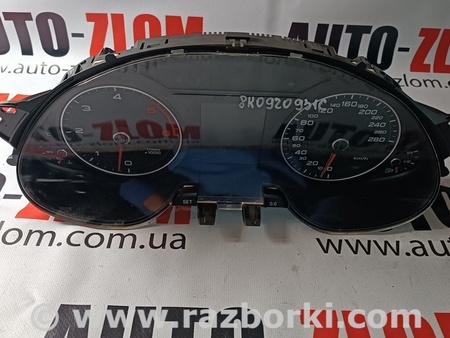 Панель приборов для Audi (Ауди) A4 B8 - 8K2, 8K5 (08.2007-11.2015) Львов 8K0920931C