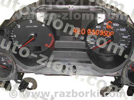 Панель приборов для Audi (Ауди) A8 D3 (07.2002-10.2009) Львов 4E0920950P