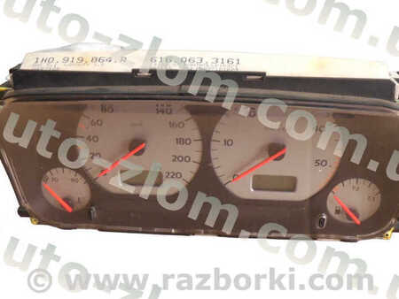 Панель приборов для Volkswagen Golf III Mk3 (09.1991-06.2002) Львов 1H0919864R