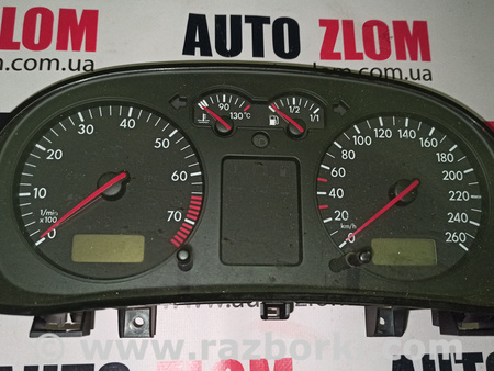 Панель приборов для Volkswagen Golf IV Mk4 (08.1997-06.2006) Львов 1J0920801B, 0263618005