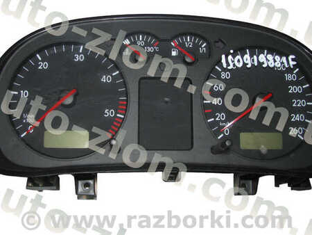 Панель приборов для Volkswagen Golf IV Mk4 (08.1997-06.2006) Львов 1J0919881F, 0263611051