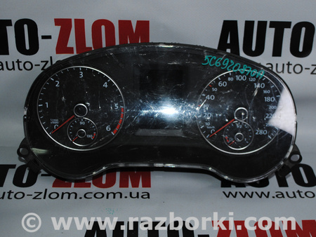 Панель приборов для Volkswagen Jetta 6 NF (06.2010 - 04.2019) Львов 5C6920870A