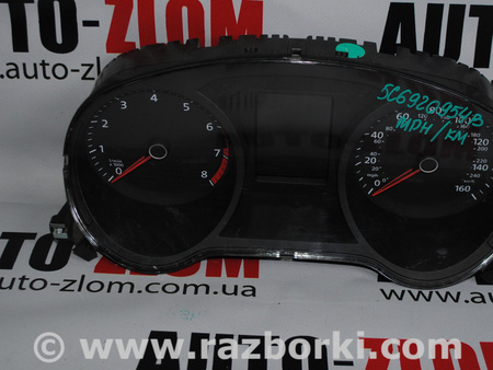 Панель приборов для Volkswagen Jetta 6 NF (06.2010 - 04.2019) Львов 5C6920954B