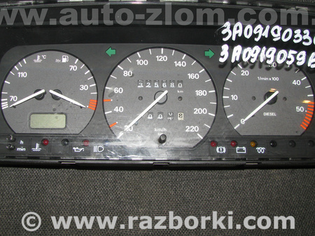 Панель приборов для Volkswagen Passat B4 (10.1993-05.1997) Львов 3A0919033C, 3A0919059B
