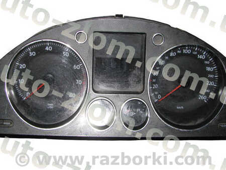 Панель приборов для Volkswagen Passat B6 (03.2005-12.2010) Львов 3C0920850H, A2C53117180