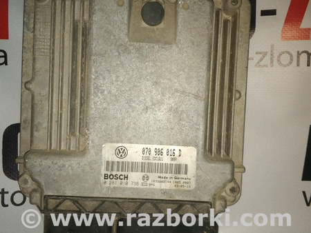 Блок управления двигателем для Volkswagen Touareg  (10-17) Львов 070906016D, 0281010736