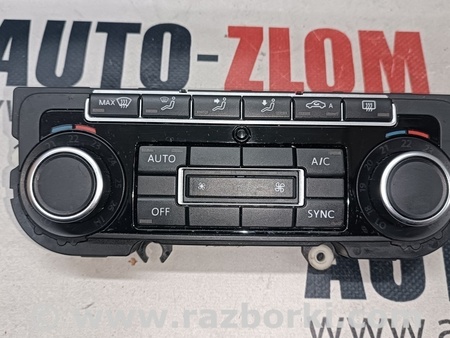 Блок управления печкой для Volkswagen Golf VI Mk6 (10.2008-03.2016) Львов 5K0907044GJ, 5HB009746-90