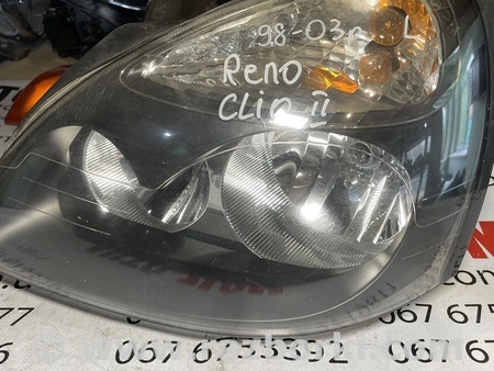 Фара передняя левая для Renault Clio II (1998-2012) Львов 7701054058
