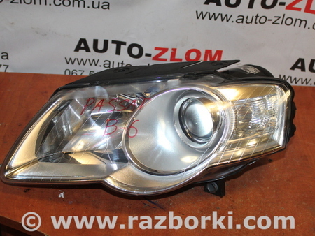 Фара передняя левая для Volkswagen Passat B6 (03.2005-12.2010) Львов 3C0941005AB