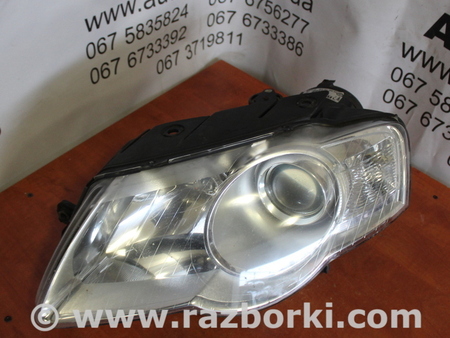 Фара передняя левая для Volkswagen Passat B6 (03.2005-12.2010) Львов 3C0941005AD