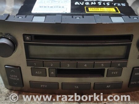 Магнитола CD+Кассета для Toyota Avensis T250 (02.2003-10.2009) Киев 8612005080