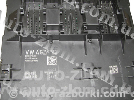 Блок комфорта для Volkswagen Passat CC (01.2012-12.2016) Львов 3AA937087J, 5WK50450