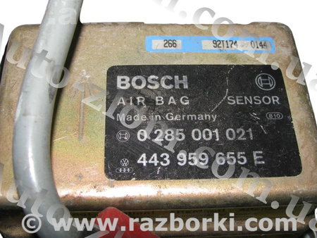 Блок управления AIRBAG для Audi (Ауди) 100 C3/C4 (09.1982-01.1995) Львов 443959655E, 0285001021
