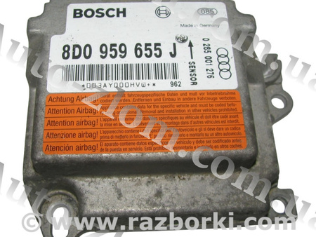 Блок управления AIRBAG для Audi (Ауди) A4 B5 - 8D2, 8D5 (11.1994-10.2000) Львов 8D0959655J, 0285001276