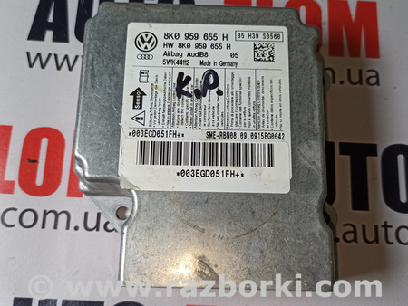 Блок управления AIRBAG для Audi (Ауди) A4 B8 - 8K2, 8K5 (08.2007-11.2015) Львов 8K0959655H, 5WK44112
