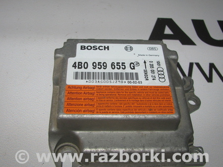 Блок управления AIRBAG для Audi (Ауди) A6 C5 (02.1997-02.2005) Львов 4B0959655G, 0285001274