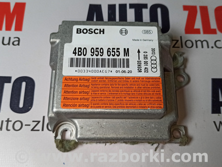 Блок управления AIRBAG для Audi (Ауди) A6 C5 (02.1997-02.2005) Львов 4B0959655M, 0285001432