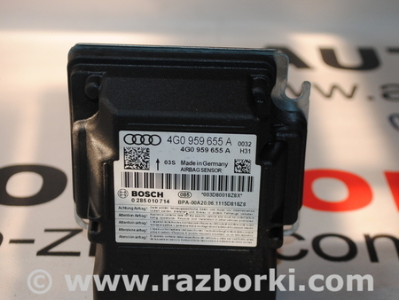 Блок управления AIRBAG для Audi (Ауди) A6 C7 (11.2010-10.2018) Львов 4G0959655A, 0285010714