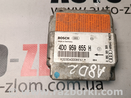 Блок управления AIRBAG для Audi (Ауди) A8 D2 (06.1994-10.2002) Львов 4D0959655H, 0285001309