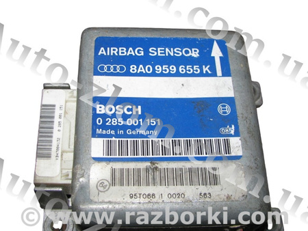 Блок управления AIRBAG для Audi (Ауди) A8 D2 (06.1994-10.2002) Львов 8A0959655K, 0285001151