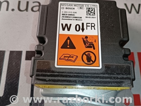 Блок управления AIRBAG для Nissan LEAF (2018-) Львов 988206WK0C, 0285015696