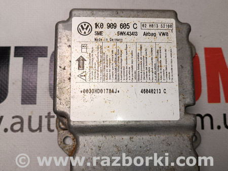 Блок управления AIRBAG для Volkswagen Golf Plus Mk5 (12.2004-09.2014) Львов 1K0909605C, 5WK43413