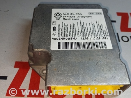 Блок управления AIRBAG для Volkswagen Jetta 6 NF (06.2010 - 04.2019) Львов 5C0959655, 5WK44288