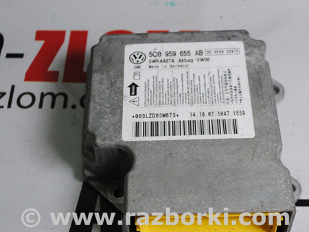 Блок управления AIRBAG для Volkswagen Jetta 6 NF (06.2010 - 04.2019) Львов 5C0959655AB, 5WK44874