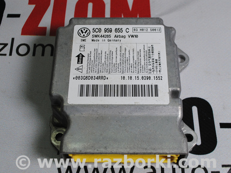 Блок управления AIRBAG для Volkswagen Jetta 6 NF (06.2010 - 04.2019) Львов 5C0959655C, 5WK44285
