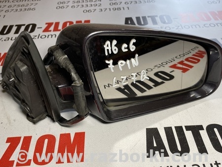 Зеркало правое для Audi (Ауди) A6 C6 (02.2004-12.2010) Львов