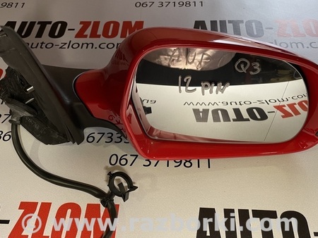 Зеркало правое для Audi (Ауди) Q3 8U, 8UB (06.2011-03.2019) Львов