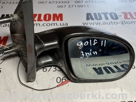 Зеркало правое для Volkswagen Golf II Mk2 (08.1983-09.1991) Львов