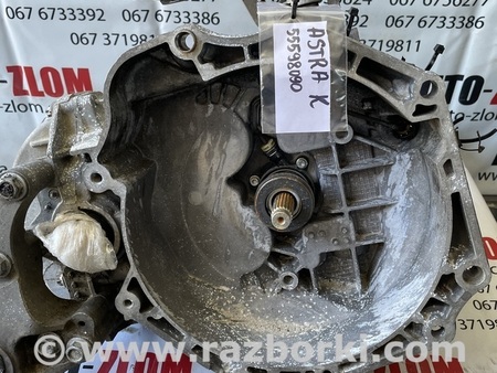 МКПП (механическая коробка) для Opel Astra K (15-21) Львов 55590977, 55590820
