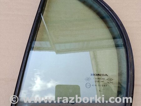 Стекло дверное глухое заднее левое для Honda Civic 4D Киев 73455-SNB-E00