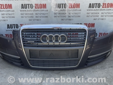 Бампер передний для Audi (Ауди) A6 C6 (02.2004-12.2010) Львов