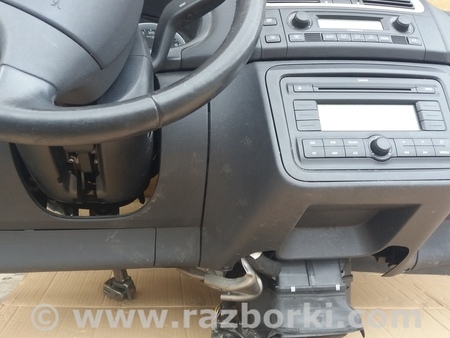 Комплект Руль+Airbag, Airbag пассажира, Торпеда, Два пиропатрона в сидения. для Skoda Fabia Ковель