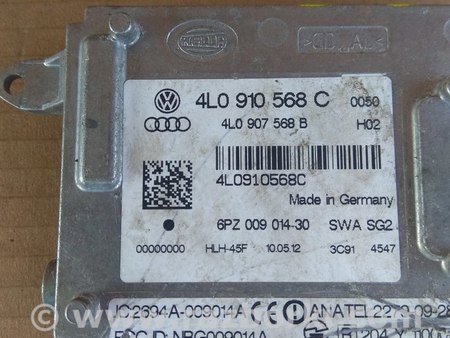 Блок управления для Audi (Ауди) Q7 4L (09.2005-11.2015) Ковель 4L0910568C 4L0910566C