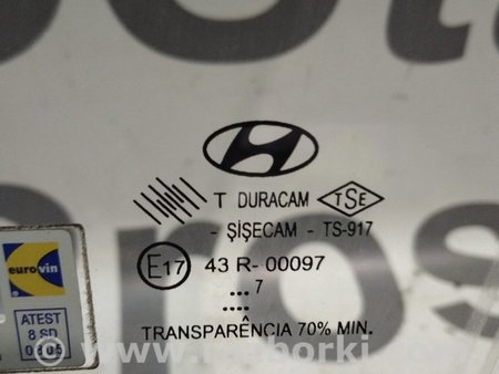 Стекло передней левой двери для Hyundai Accent Киев 824111E010